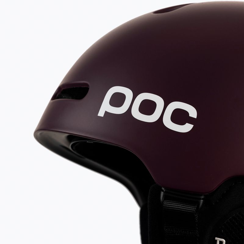Шолом лижний POC Fornix MIPS garnet red matt 6