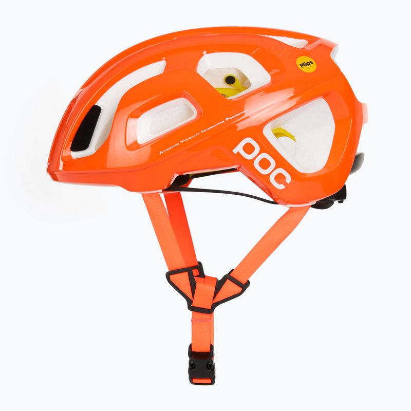 Шолом велосипедний POC Octal MIPS fluorescent orange avip 3