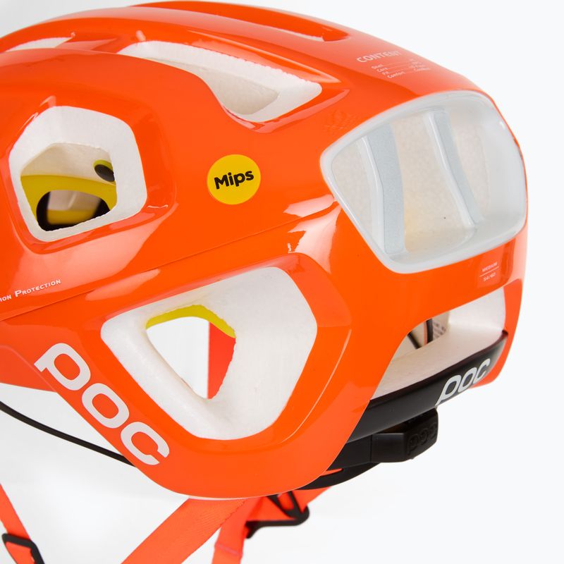 Шолом велосипедний POC Octal MIPS fluorescent orange avip 7