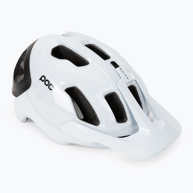 Шолом велосипедний POC Axion Race MIPS hydrogen white/uranium black matt