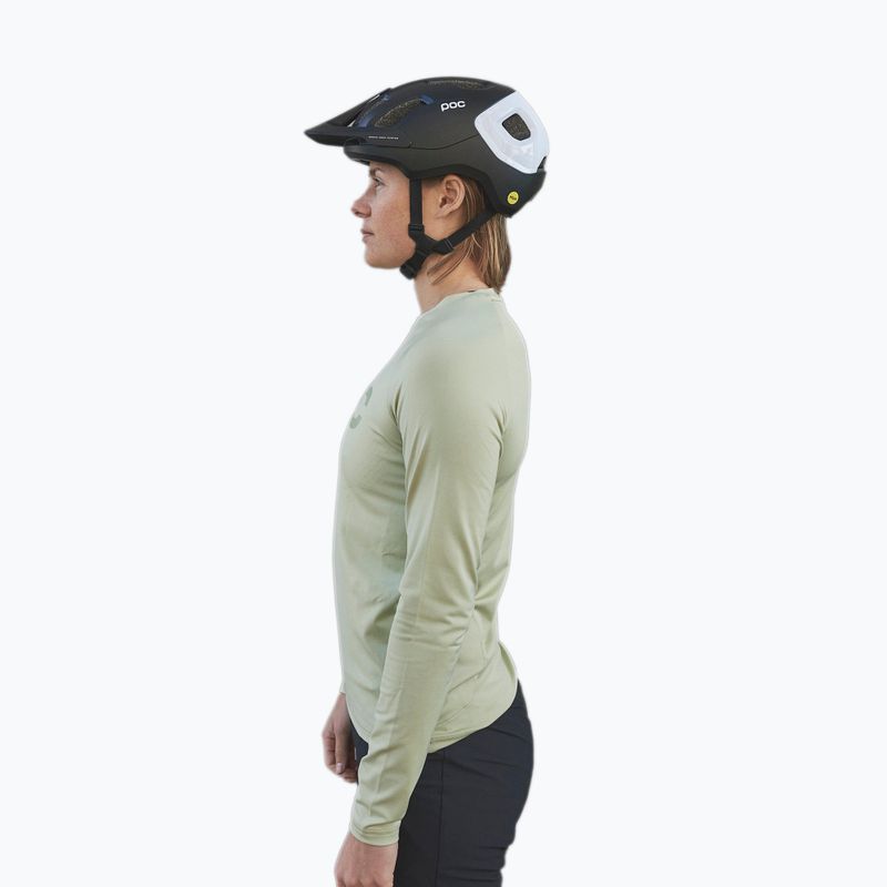 Велосипедний лонгслів жіночий POC Reform Enduro Jersey prehnite green 4
