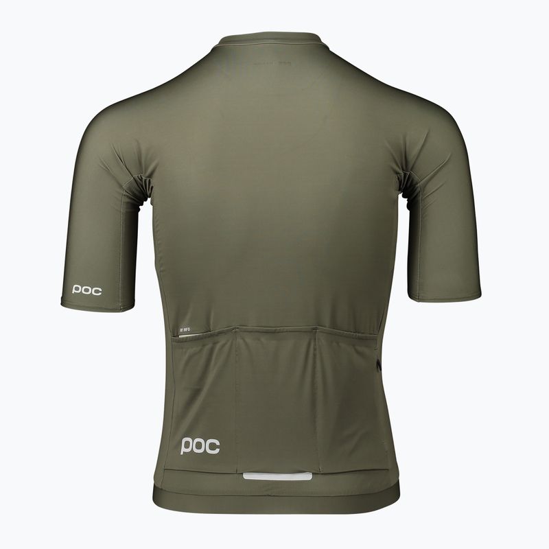 Чоловіча велофутболка POC Pristine epidote green 2