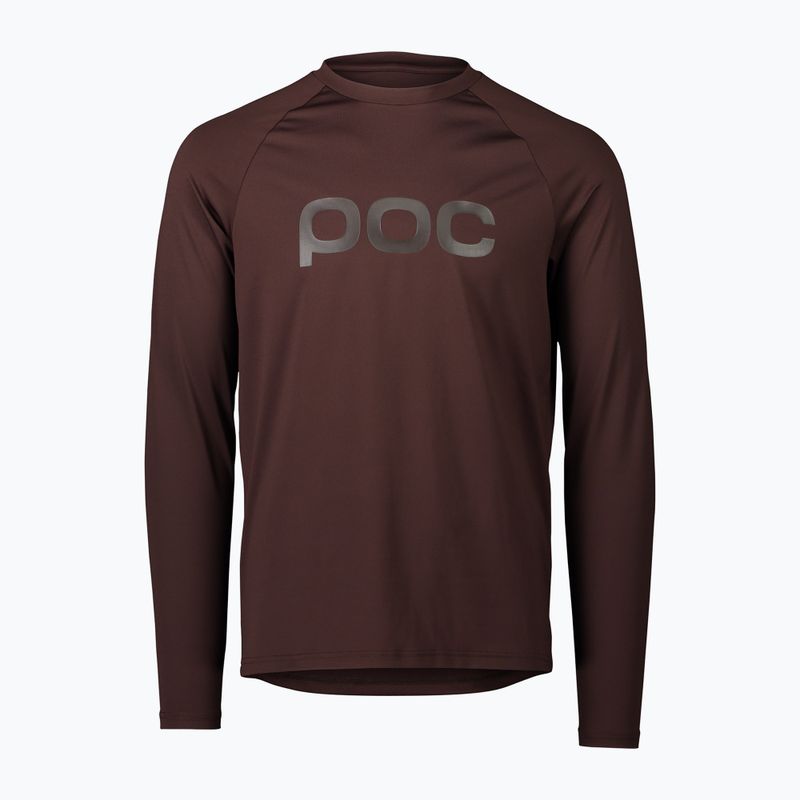 Лонгслів велосипедний чоловічий POC Reform Enduro Jersey axinite brown 3