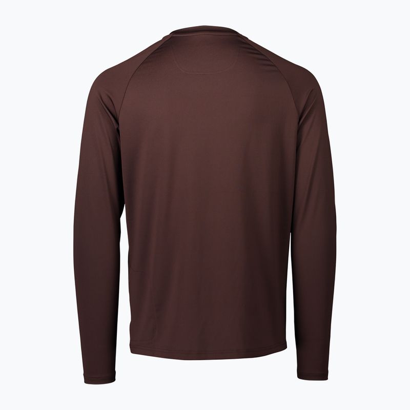 Лонгслів велосипедний чоловічий POC Reform Enduro Jersey axinite brown 4