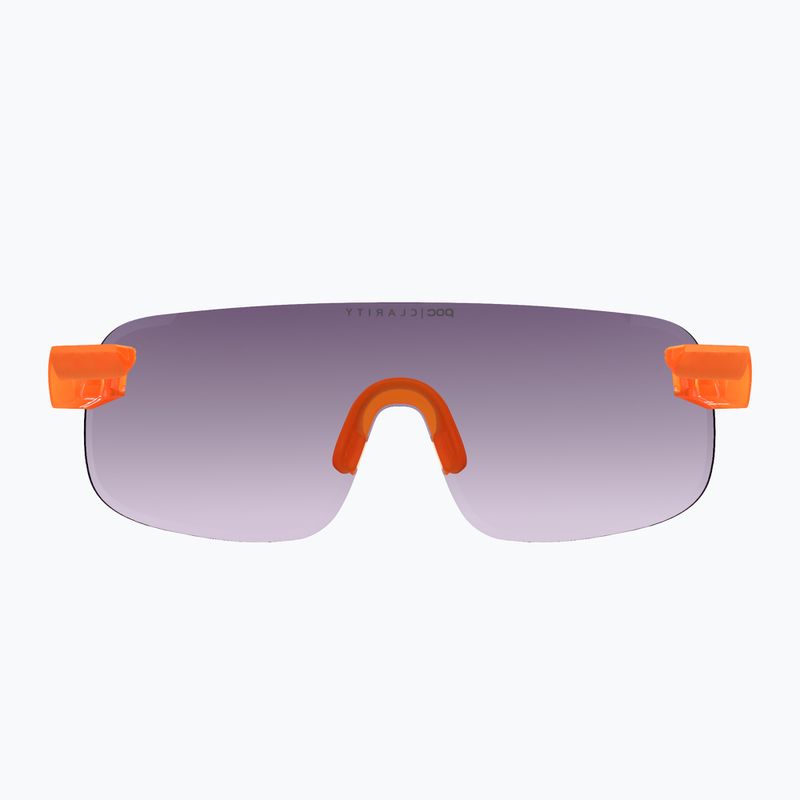 Окуляри велосипедні POC Elicit fluorescent orange translucent/clarity road gold 3