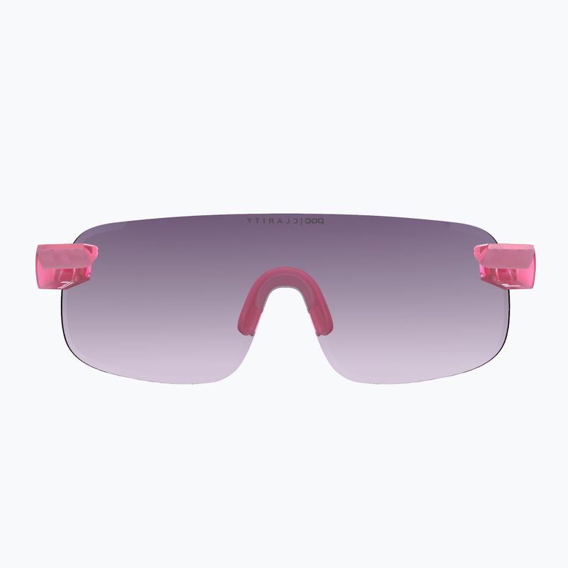 Окуляри велосипедні POC Elicit actinium pink translucent/clarity road silver 3