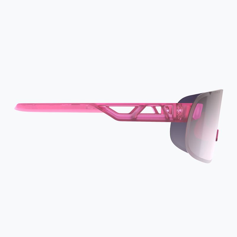 Окуляри велосипедні POC Elicit actinium pink translucent/clarity road silver 4