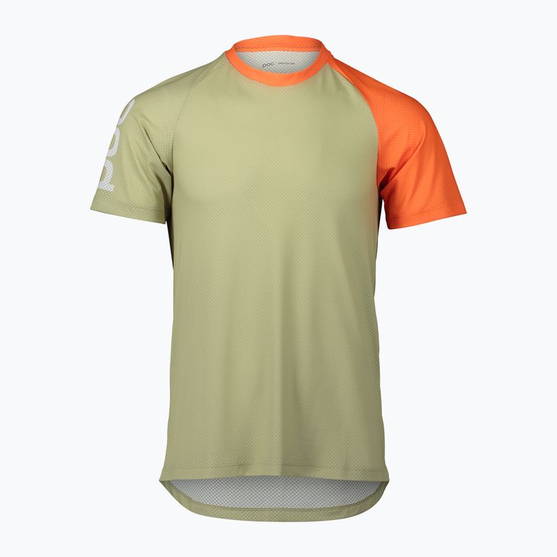 Велофутболка чоловіча POC MTB Pure prehnite green