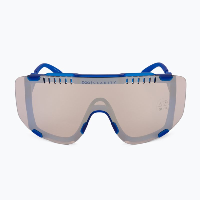Окуляри велосипедні POC Devour opal blue translucent/clarity trail silver 4