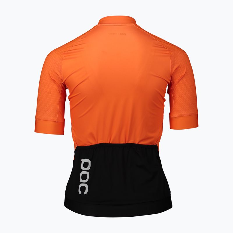 Велофутболка жіноча POC Essential Road zink orange 7