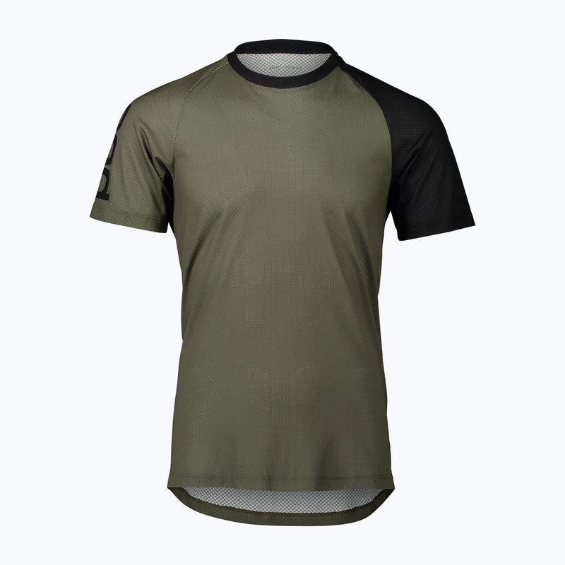 Велофутболка чоловіча POC MTB Pure epidote green