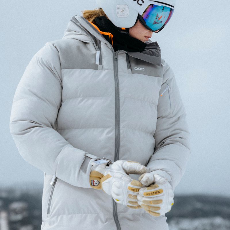 Пуховик жіночий POC Loft Parka granite grey 11