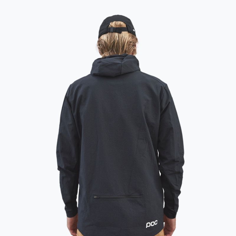 Кофта велосипедна чоловіча POC Mantle Thermal Hoodie чорна 52758 2