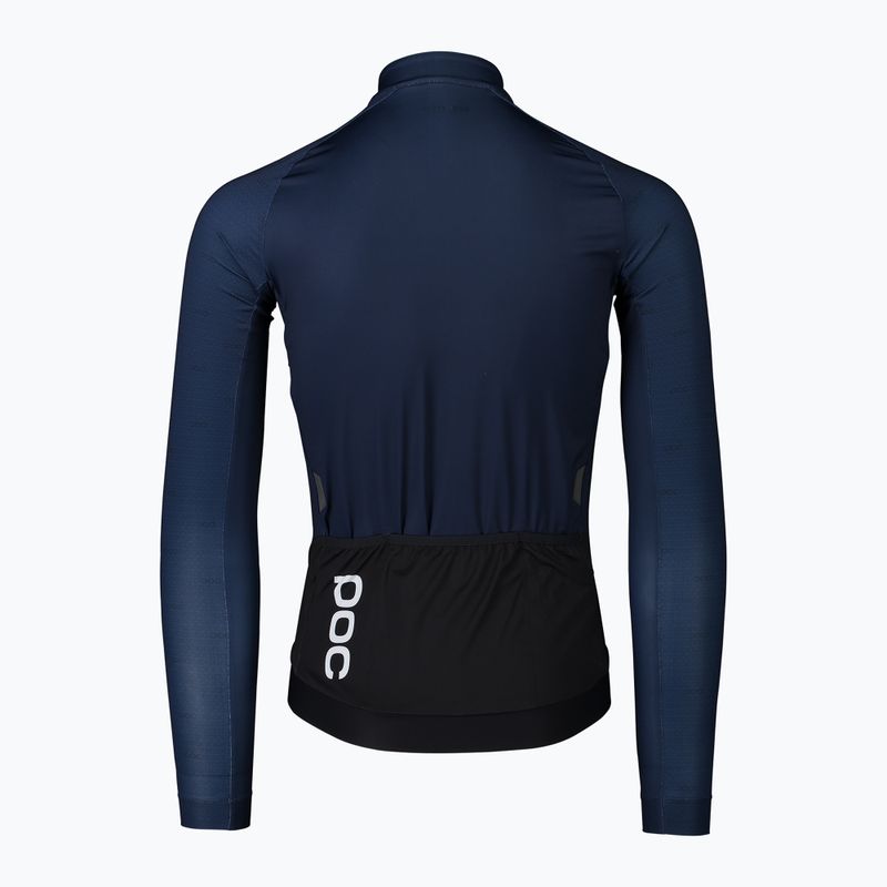Велосипедний лонгслів чоловічий POC Essential Road poc o turmaline navy 2