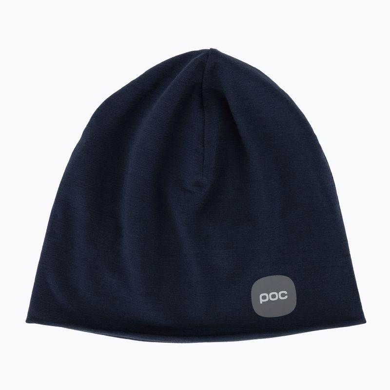 Шапка велосипедна POC Light Merino Beanie turmaline navy 5