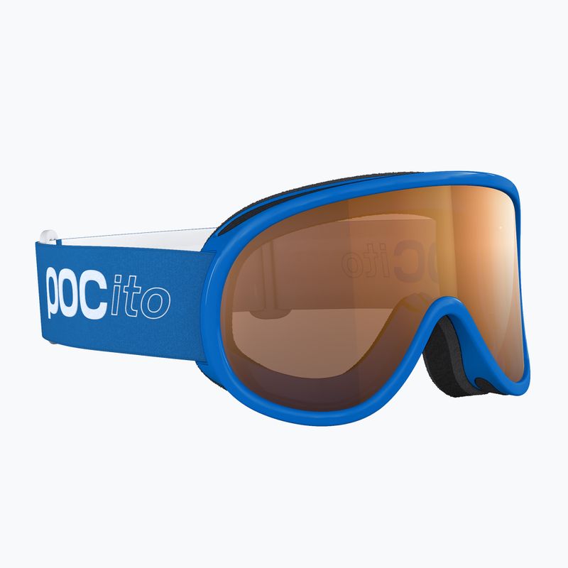 Маска лижна дитяча POC POCito Retina fluorescent blue 7