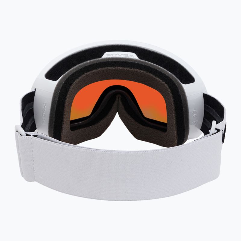 Маска лижна  POC Fovea Mid Clarity hydrogen white/spektris orange 40408-8265 3