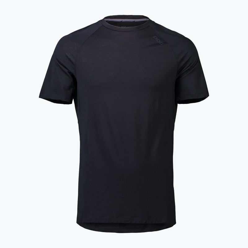 Велофутболка чоловіча POC Light Merino uranium black