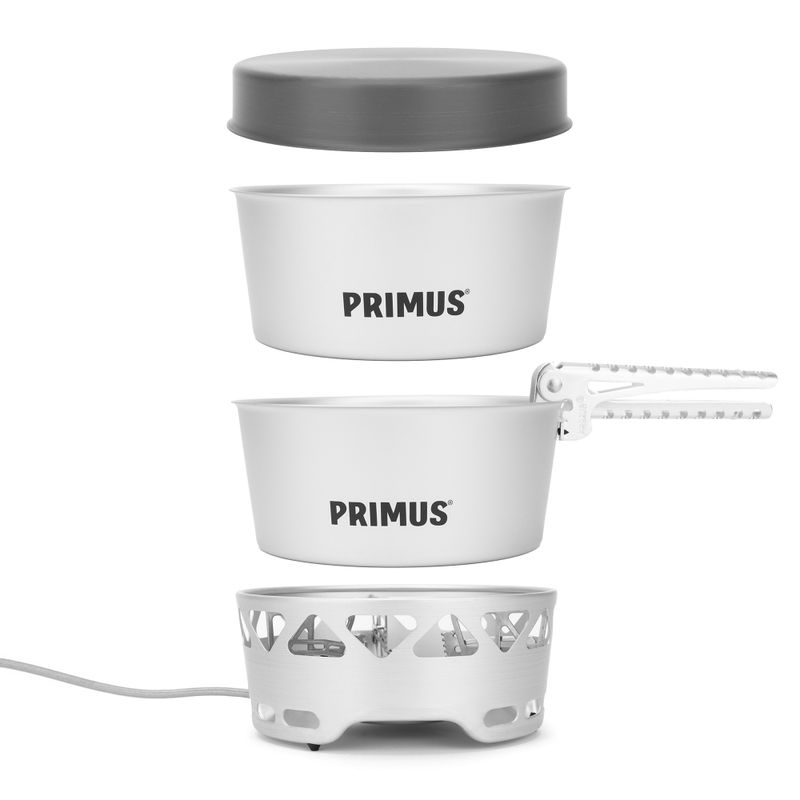 Плита туристична з каструлями Primus Essential Stove срібляста P351030