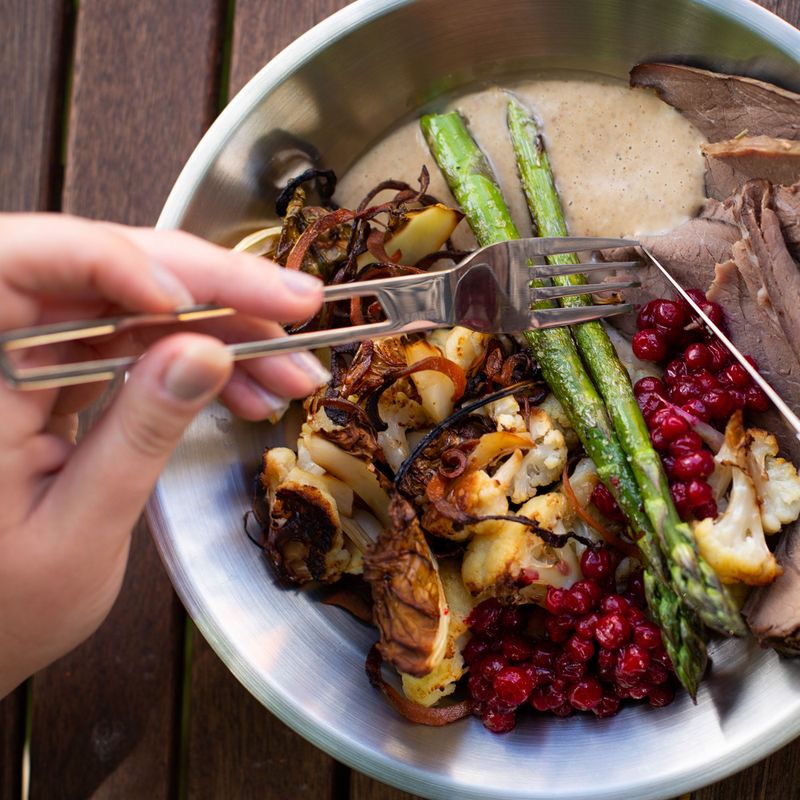 Столові прилади туристичні Primus Leisure Cutlery blue 2