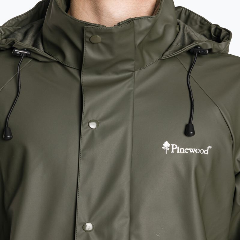 Куртка-дощовик чоловіча Pinewood Gremista green 4