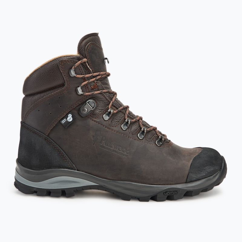 Черевики туристичні чоловічі Pinewood Mid Hunting & Hiking Boot brown 2