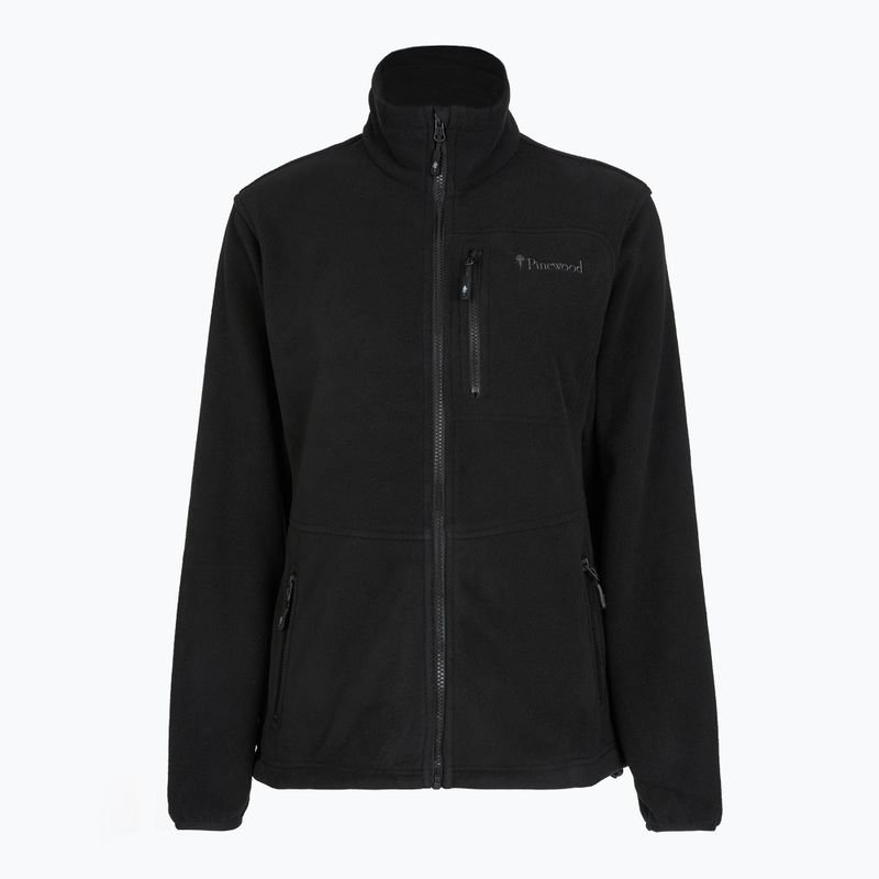 Кофта трекінгова жіноча Pinewood Finnveden Fleece black
