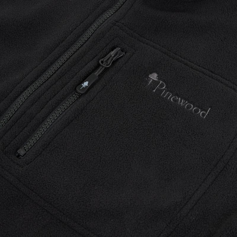 Кофта трекінгова жіноча Pinewood Finnveden Fleece black 3