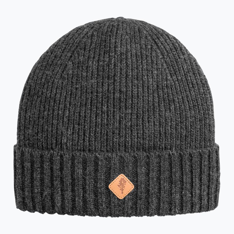 Шапка зимова Pinewood Knitted Wool dark anthracite mel 6