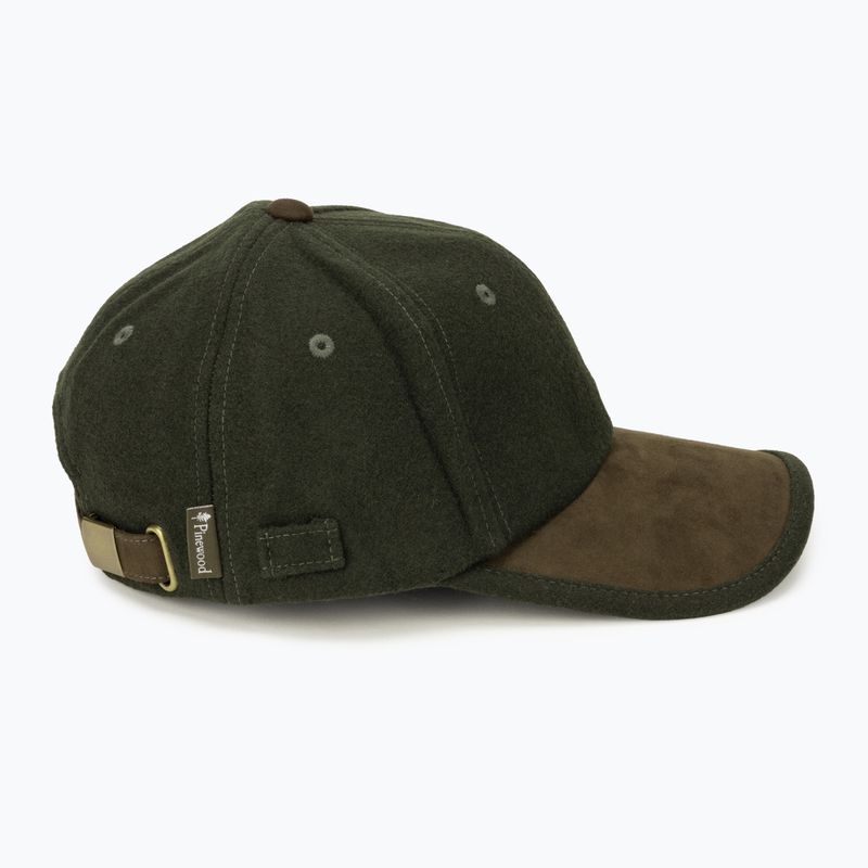 Бейсболка Pinewood Edmonton Exclusive mossgreen/suede brown 2