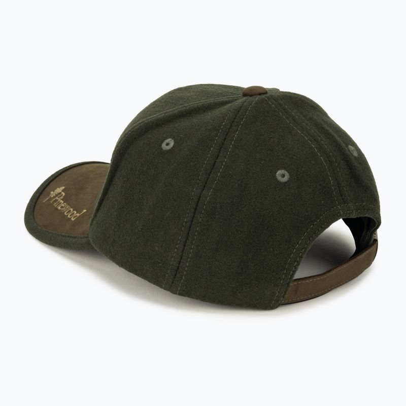 Бейсболка Pinewood Edmonton Exclusive mossgreen/suede brown 3