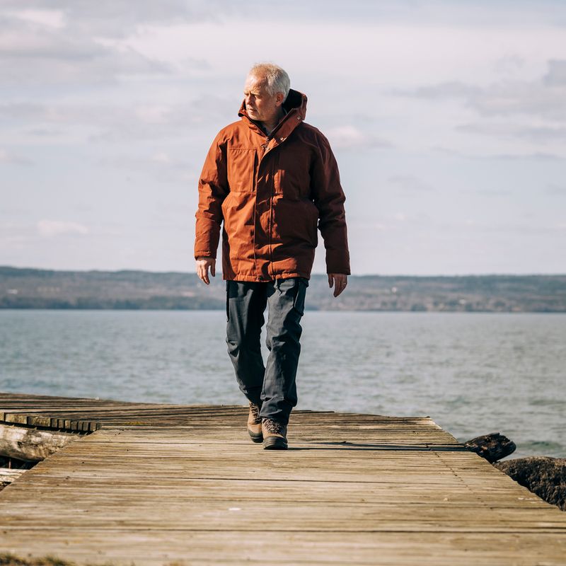 Чоловічі трекінгові штани Pinewood Värnamo Serengeti dark anthracite 8