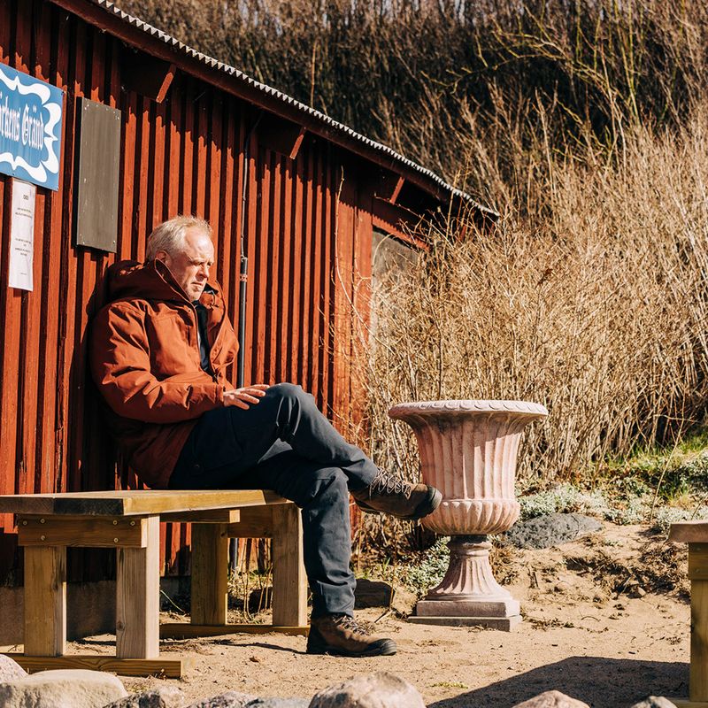 Чоловічі трекінгові штани Pinewood Värnamo Serengeti dark anthracite 9