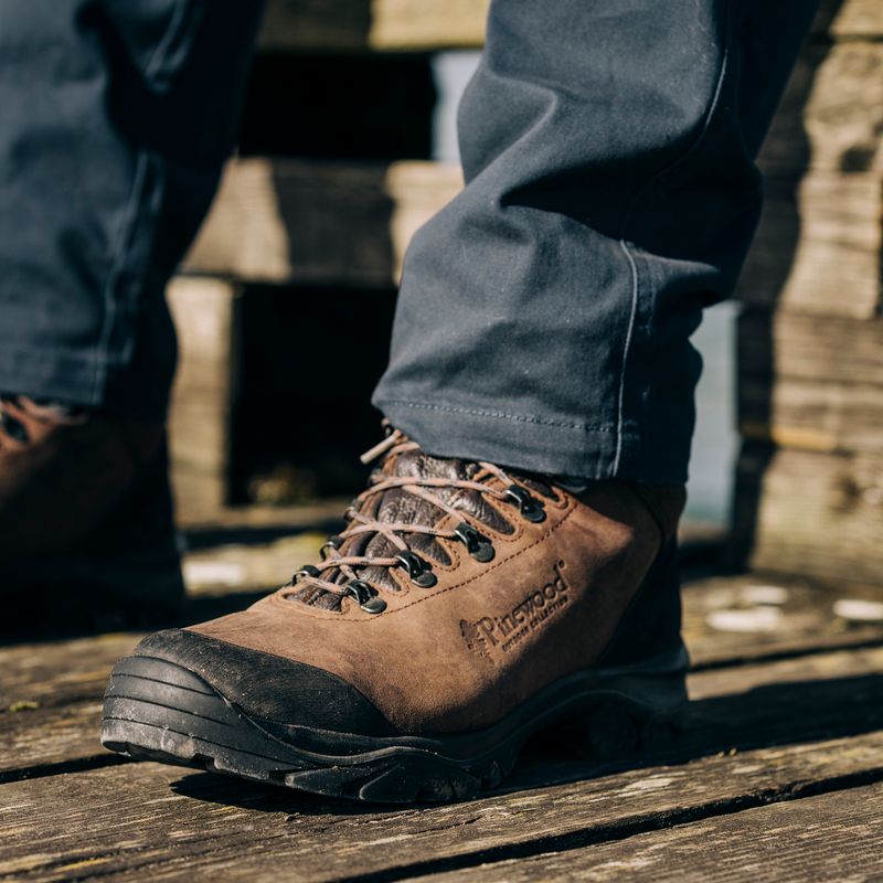 Чоловічі трекінгові штани Pinewood Värnamo Serengeti dark anthracite 12