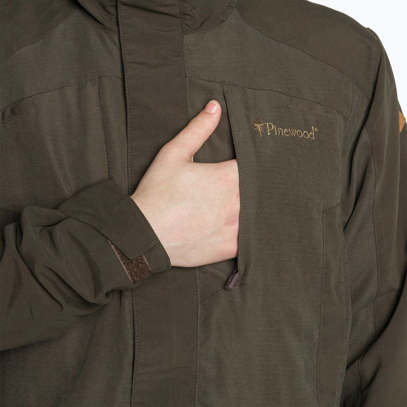 Куртка-софтшелл чоловіча Pinewood Smaland Light suede brown 3