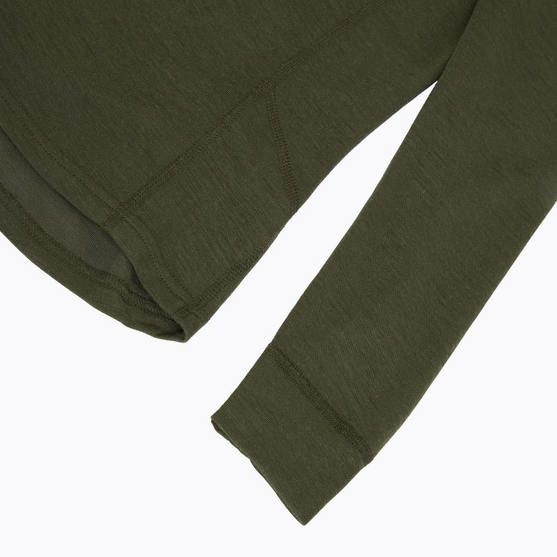 Кофта термічна чоловіча Pinewood Abisko Merino Base Layer Half Zip d.mossgreen 4