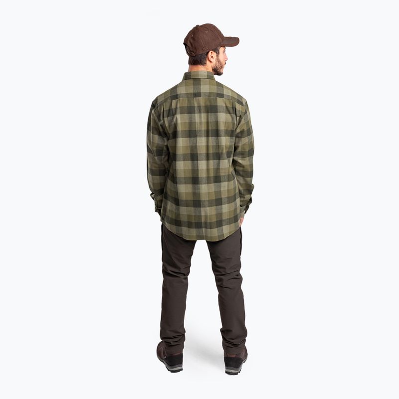 Сорочка чоловіча Pinewood Lumbo olive/suede brown 2