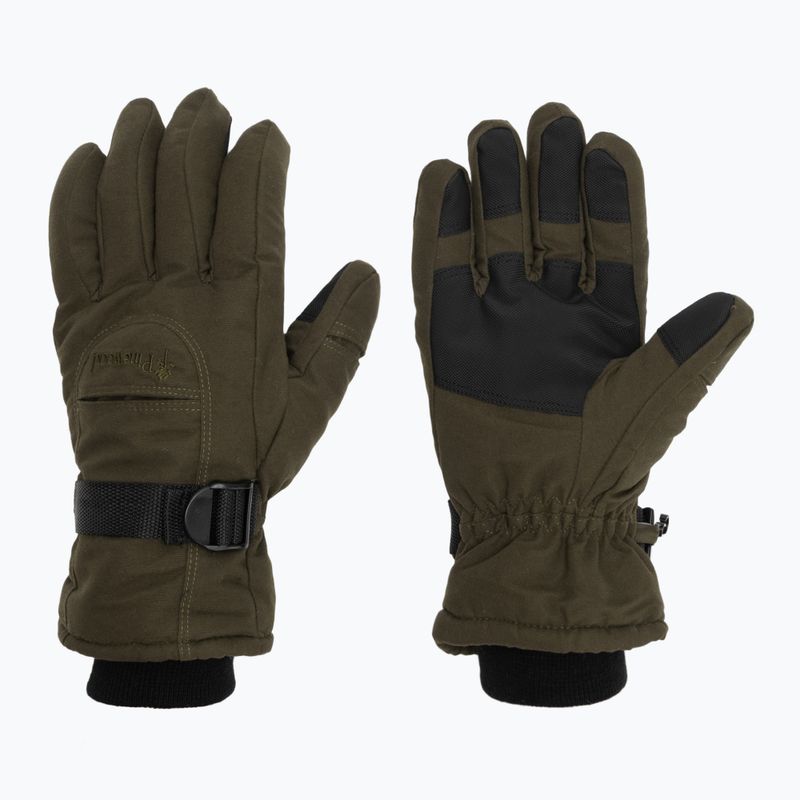 Рукавички трекінгові чоловічі Pinewood Membrane Glove moss green