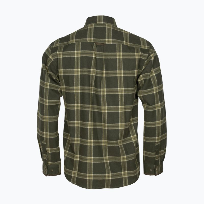 Сорочка чоловіча Pinewood Prestwick Exclusive d.green/green 2