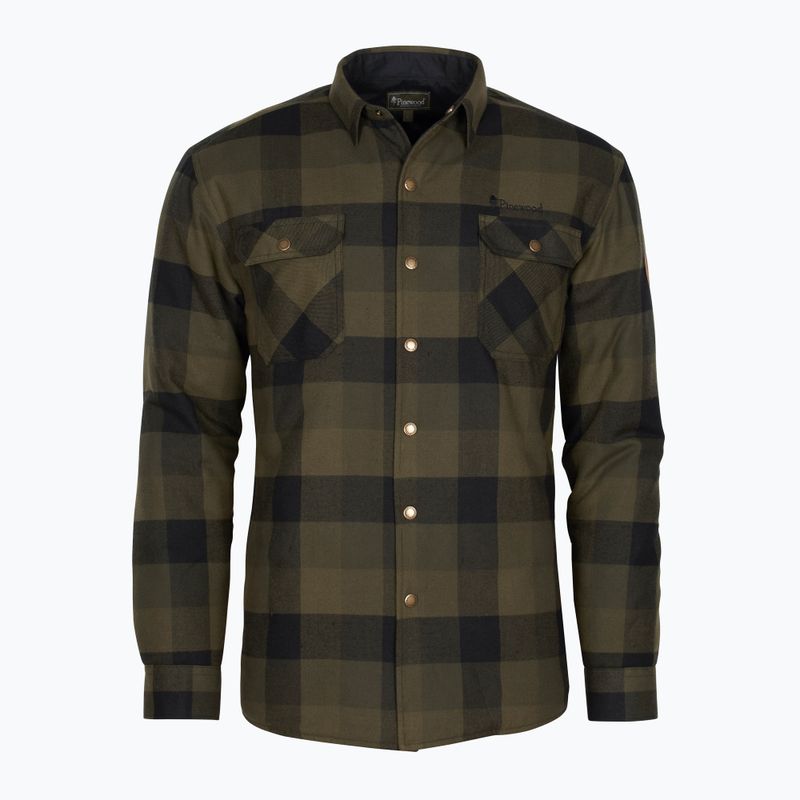 Сорочка чоловіча Pinewood Canada Classic 2.0 green/black 5