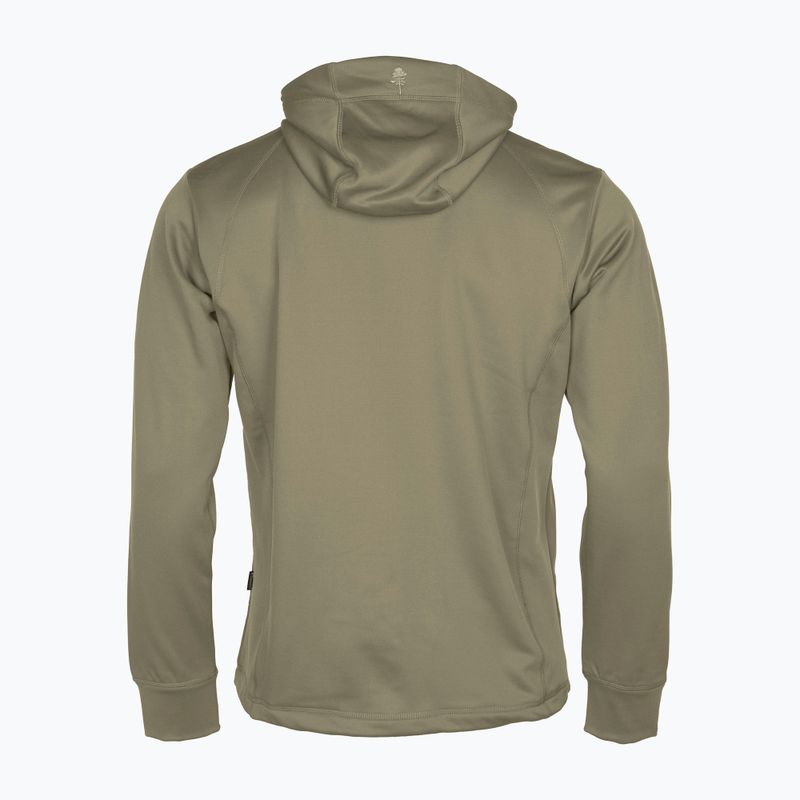 Чоловічий трекінговий світшот Pinewood Finnveden Hoodie середнього хакі 5