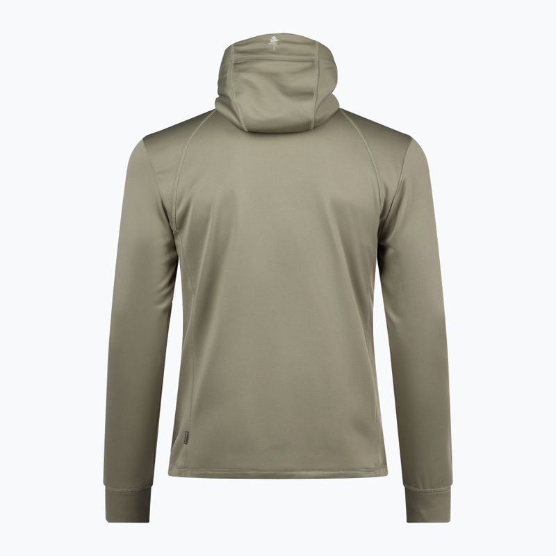 Чоловічий трекінговий світшот Pinewood Finnveden Hoodie середнього хакі 2