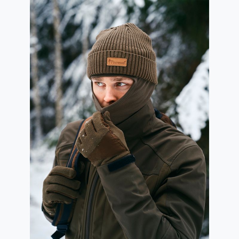 Рукавички чоловічі Pinewood Småland Hunters Extreme Fleece h.brown / suede brown 2