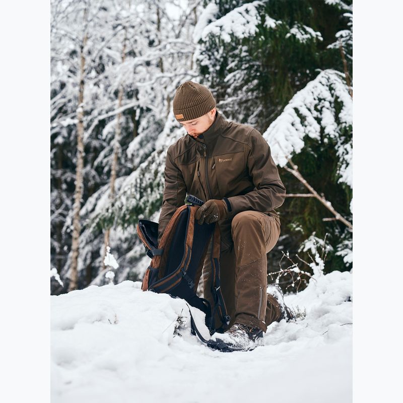 Рукавички чоловічі Pinewood Småland Hunters Extreme Fleece h.brown / suede brown 4