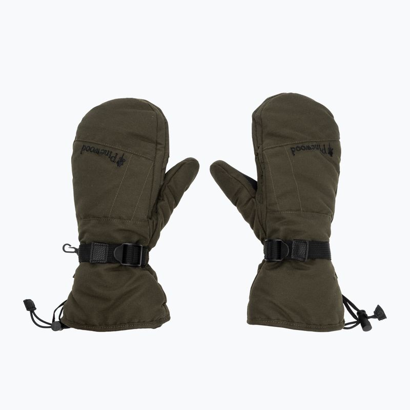 Рукавички чоловічі Pinewood Hunters Pro moss green 2