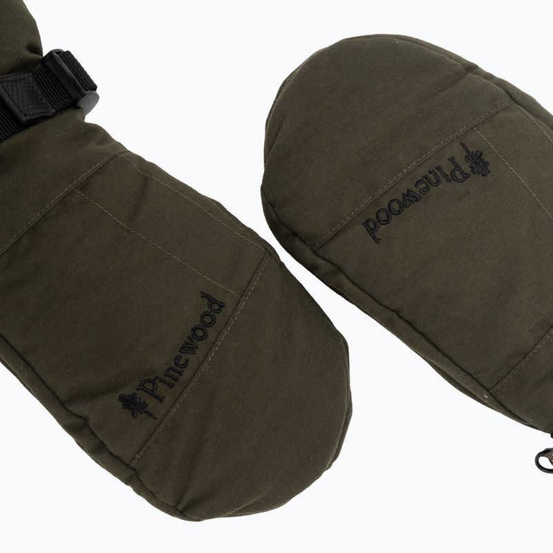 Рукавички чоловічі Pinewood Hunters Pro moss green 5