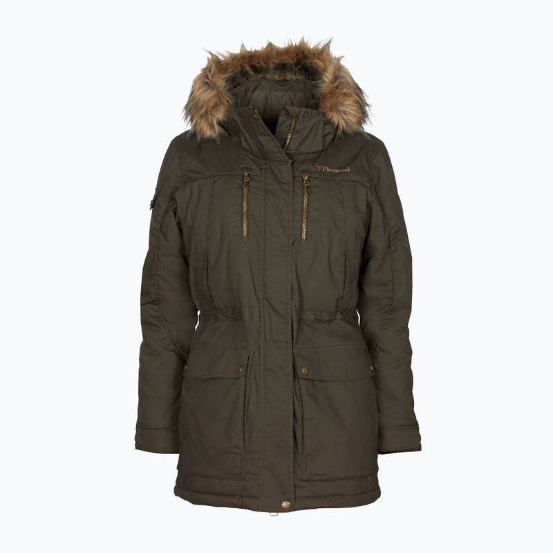 Жіночий пуховик Finnveden Winter Parka d.olive з соснової деревини 11