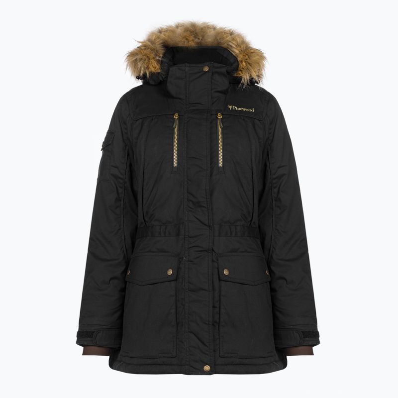Жіноче утеплене пальто Pinewood Finnveden Winter Parka чорне 6