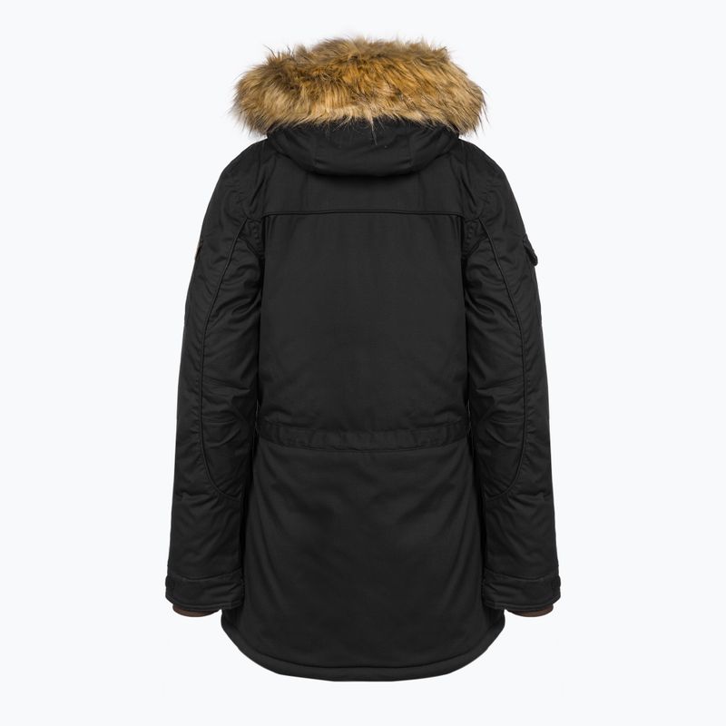 Жіноче утеплене пальто Pinewood Finnveden Winter Parka чорне 7
