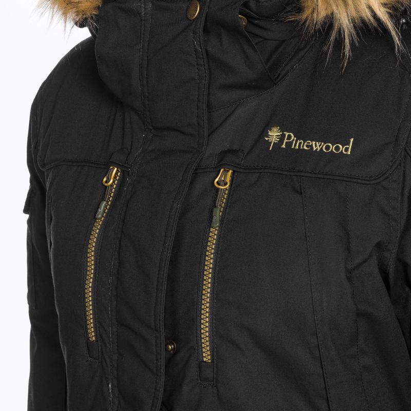 Жіноче утеплене пальто Pinewood Finnveden Winter Parka чорне 8